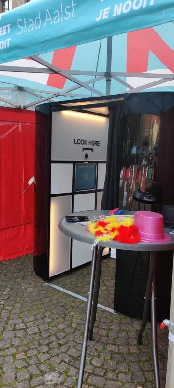 Personeelsfeest photobooth Oost-Vlaanderen