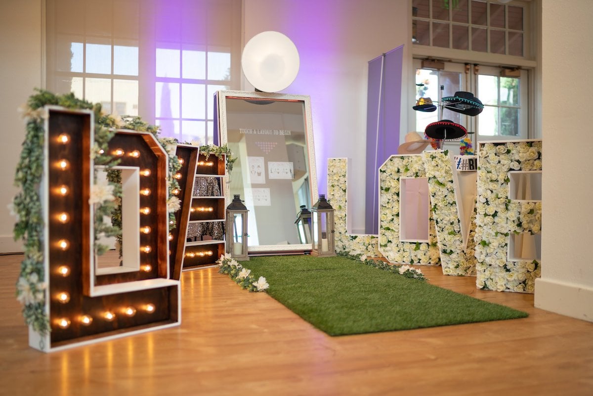 Photobooth spiegel Huwelijk, Bedrijfsfeesten, Verjaardagsfeesten, Communiefeesten