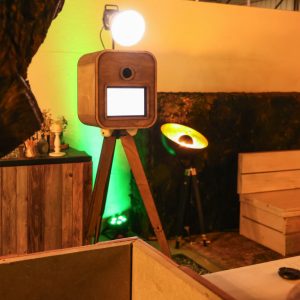 Houten photobooth huren Gent