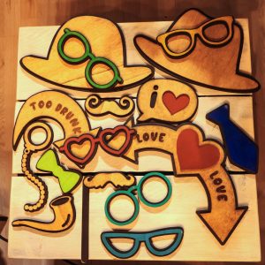 Photobooth huren Gent props feestaccessoires