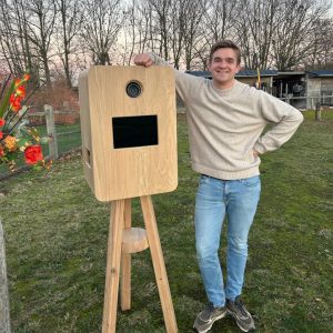 Houten photobooth [Kortrijk]
