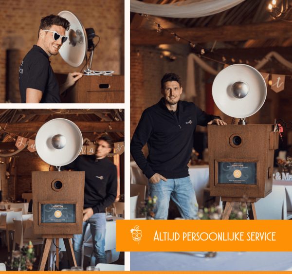 Vintage photobooth [West-Vlaanderen] met A.I. optie - Afbeelding 12