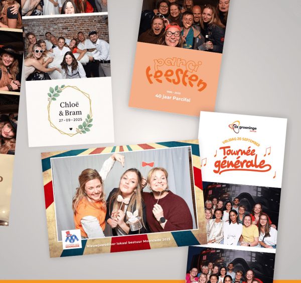 Vintage photobooth [West-Vlaanderen] met A.I. optie - Afbeelding 4