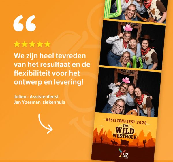 Vintage photobooth [West-Vlaanderen] met A.I. optie - Afbeelding 5