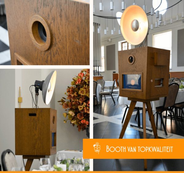 Vintage photobooth [West-Vlaanderen] met A.I. optie - Afbeelding 8