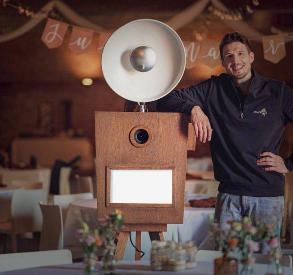 Vintage photobooth [West-Vlaanderen] met A.I. optie